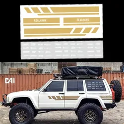 RC Model Sticker Decoration for 1/8 1/10 RC Crawler Car AXIAL SCX10 TRX4/6 Defender Bronco RC4WD D90 MK07 Tank 300 Upgrade Parts