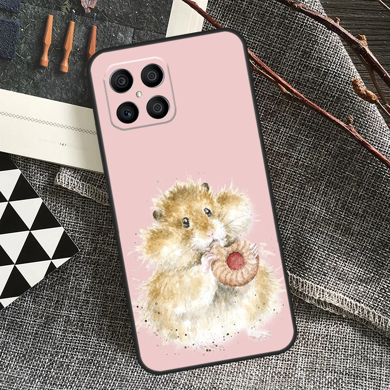 Rabbit mouse Hamster Case For Honor X9b X8b X8a X9a X6a X7a X6 X7 X8 X9 Honor 90 Lite 70 50 Magic 5 6 Pro Cover