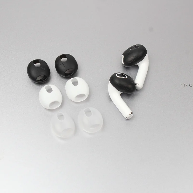 Ear Pads Cushions For Airpods3 Ear Tips Caps Earpads Case Cover Wireless Bluetooth Silicone For Iphone Earphones Trig Rain