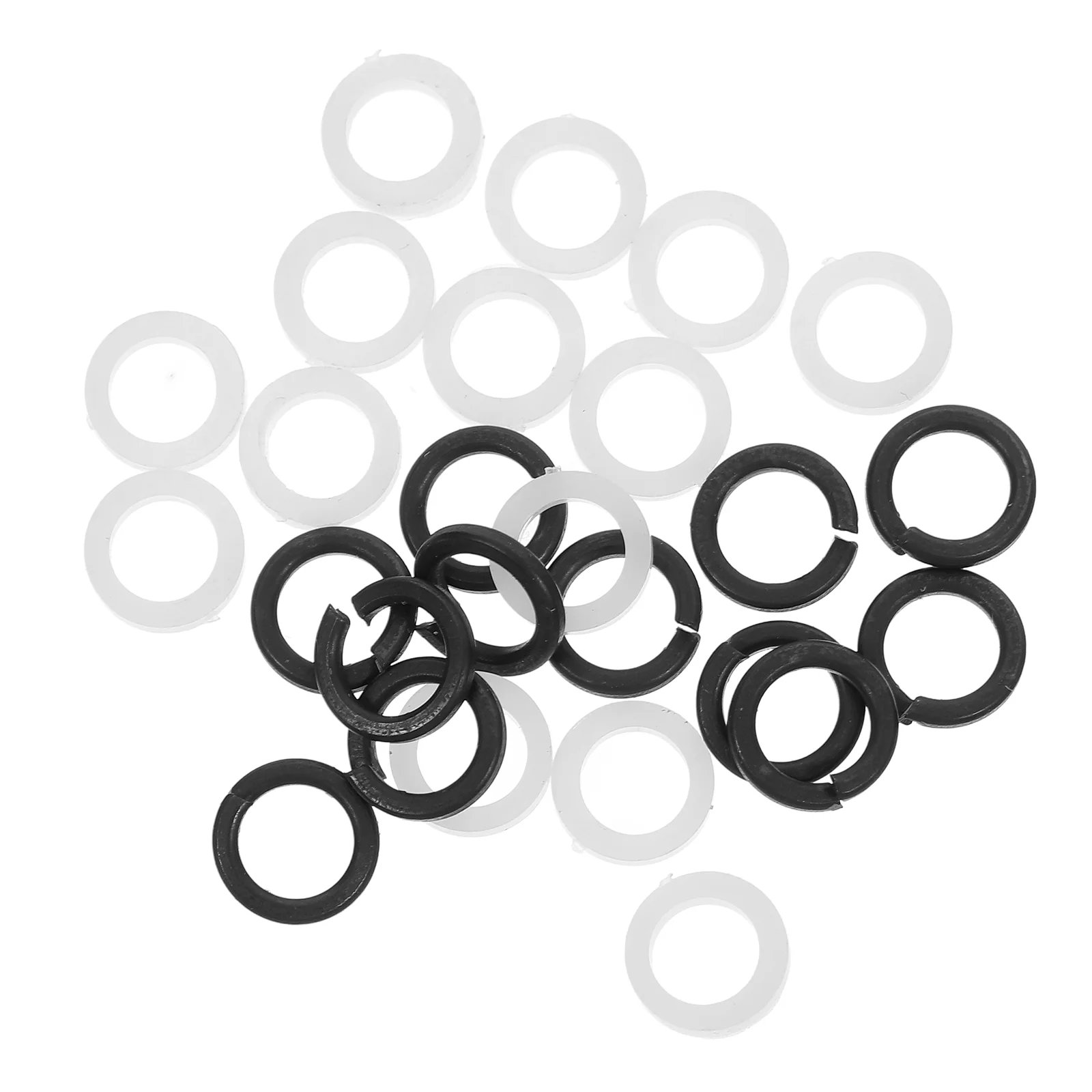 24 Pcs Musical Instrument Guitar Accessories Instruments Spacer for Tuners Washer Tuning Peg Gaskets Pegs Metal Plastic