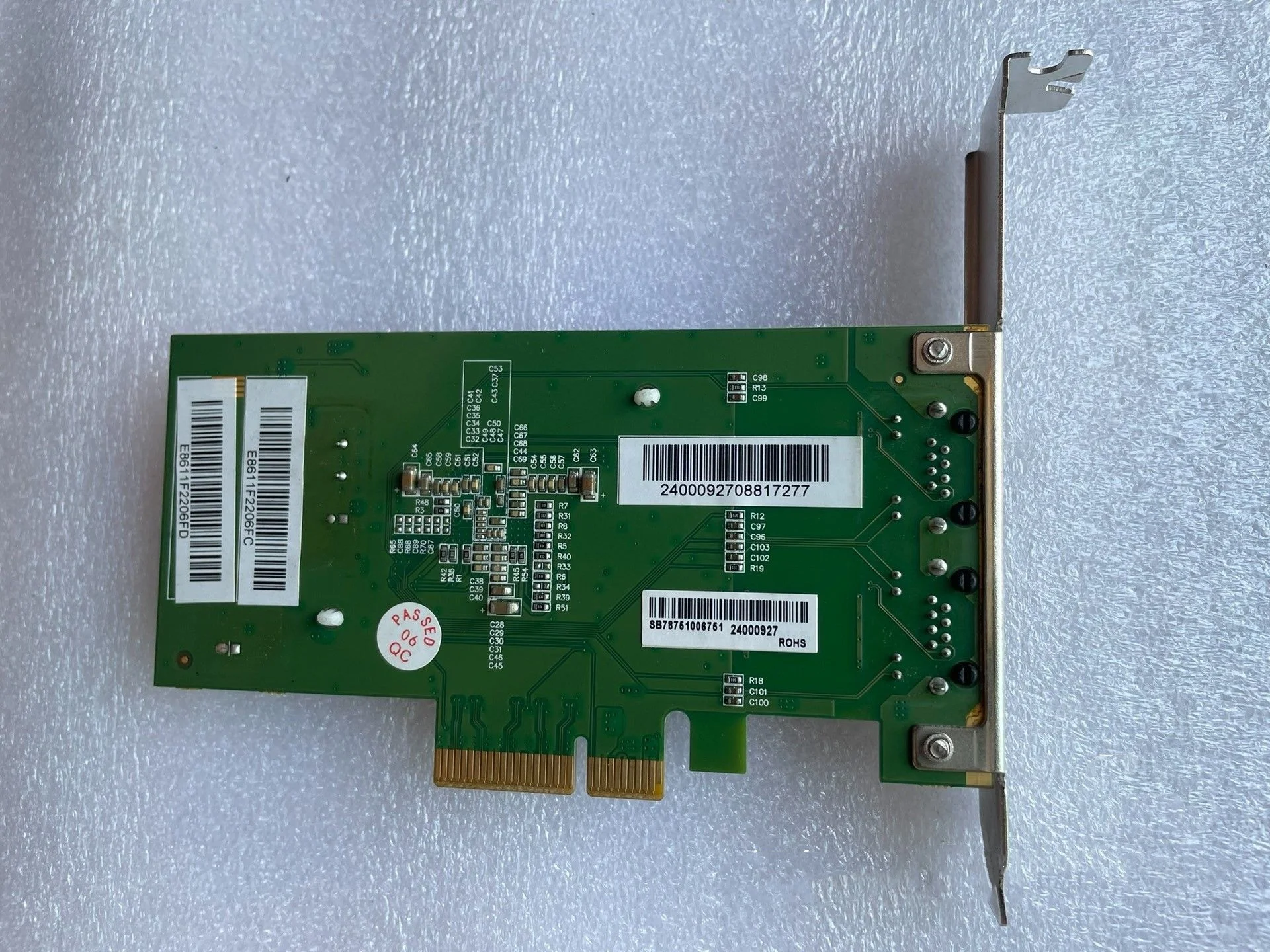 EGI2-US Network Card Dual Port, BN8E16, i350-T2, RJ-45 Ethernet