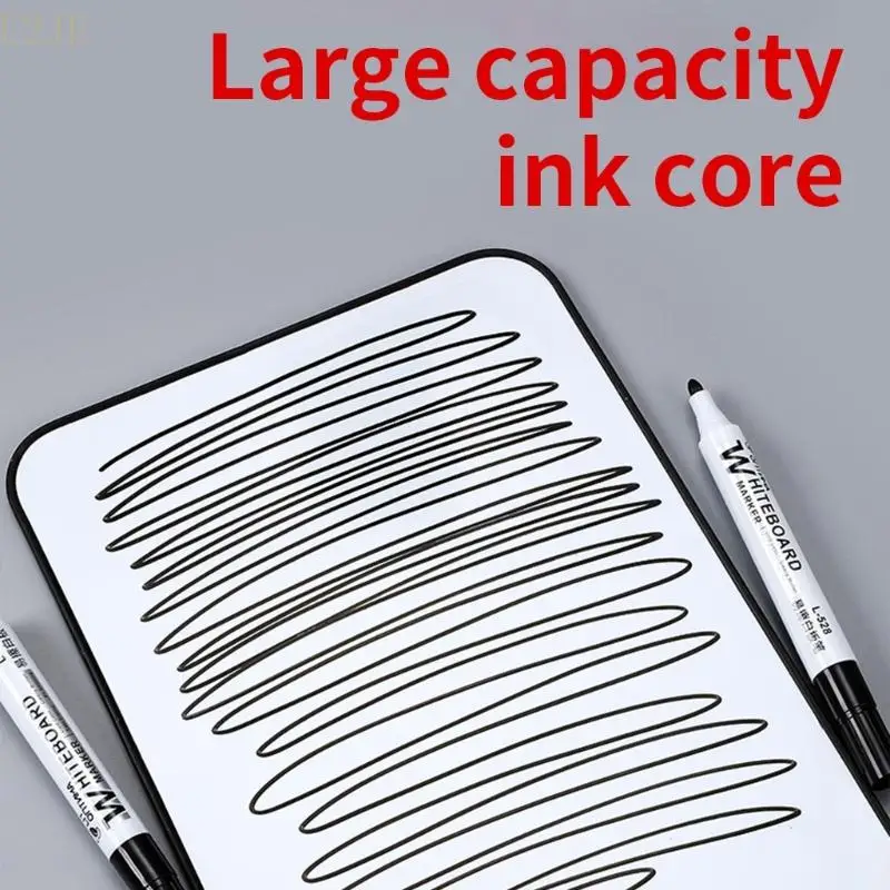 U2je 10pieces marcatore lavagna da 2,0 mm Larghezza della Penna cancellabile Penna a secco rapido Secco per lavagna