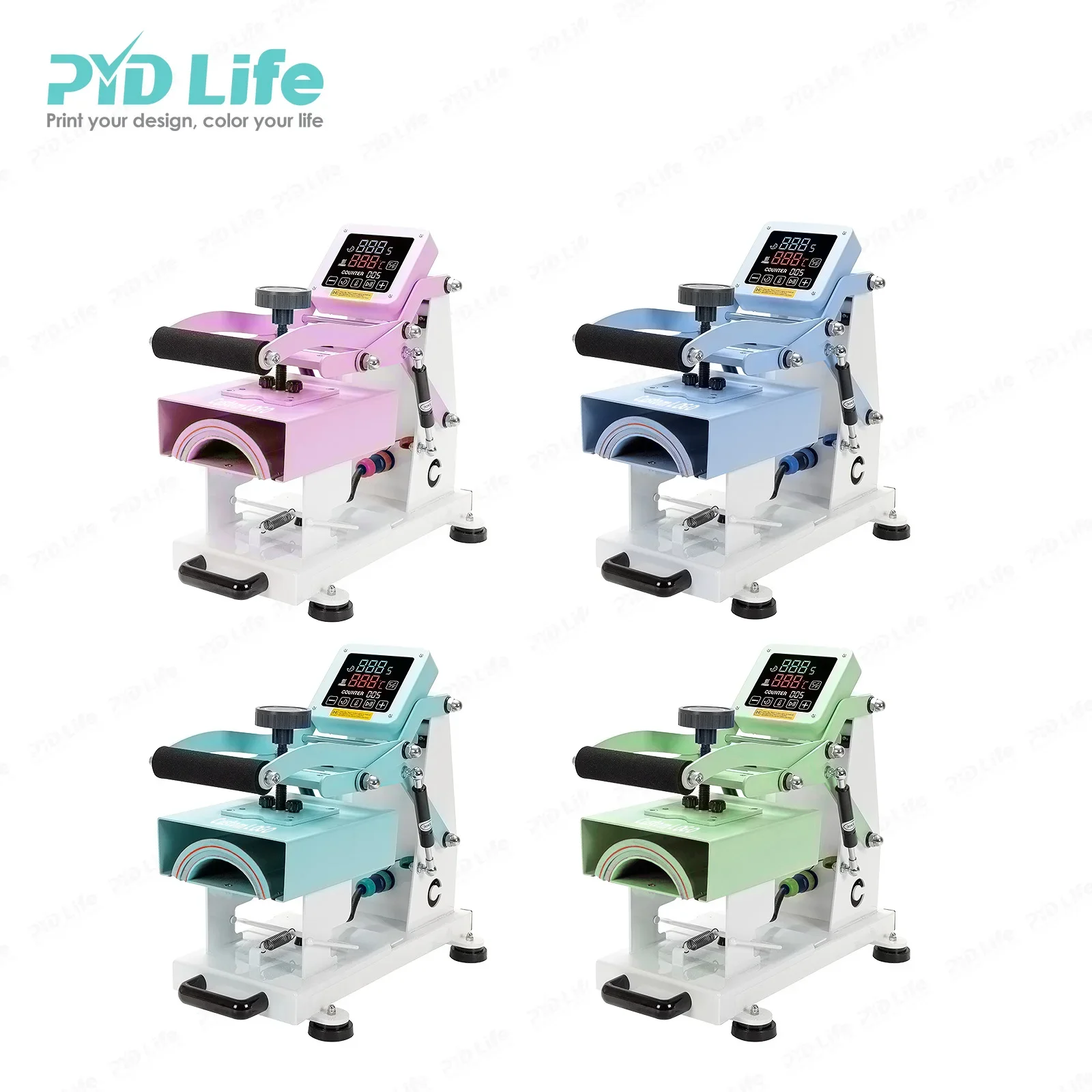 PYD Life Custom Logo And Color Shin Guard Heat Press Hot Pressing With Digital Lcd Control Transfer Printing Shin Guard Machine