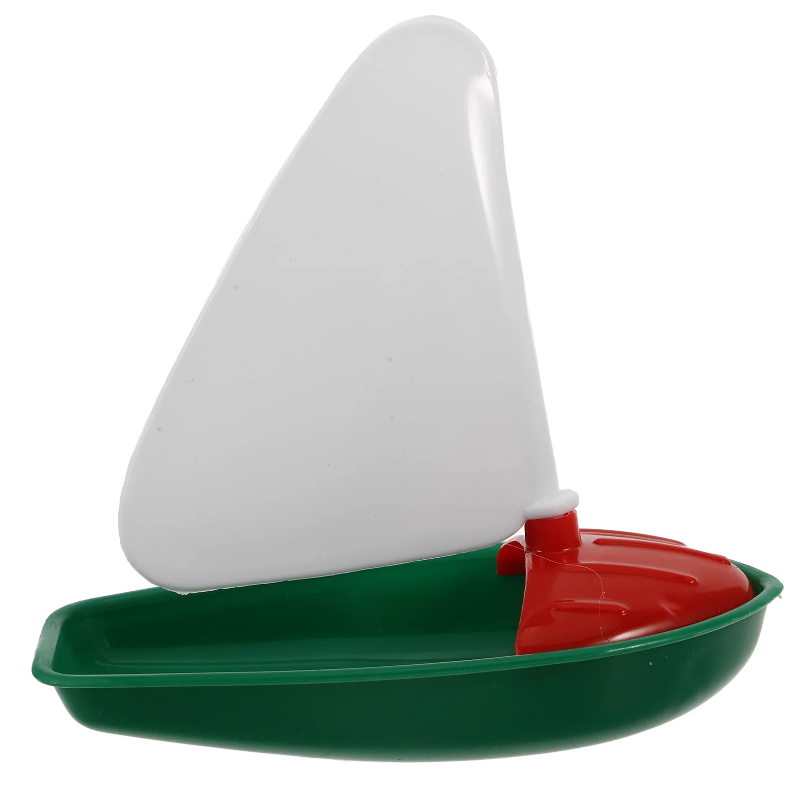 Kids Bath Toys Floating Boats Miniature Sailboat Toddler Water Play Boat Summer Beach Water Toys, Plastic Boat for Bathtub Pool