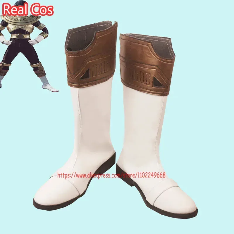 

RealCos Chouriki Sentai Ohranger King Stick Cosplay Shoes Boots Halloween Cosplay Costume Accessory
