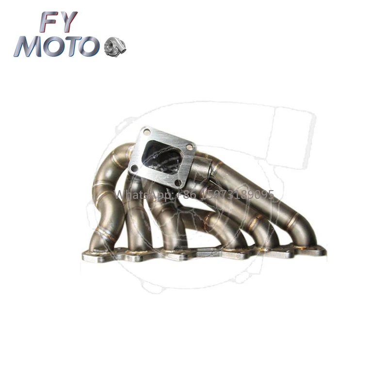 

For 93-98 SUPRA 2 JZGTE Manifold Version 2 STEAM Turbo Downpipe 3mm