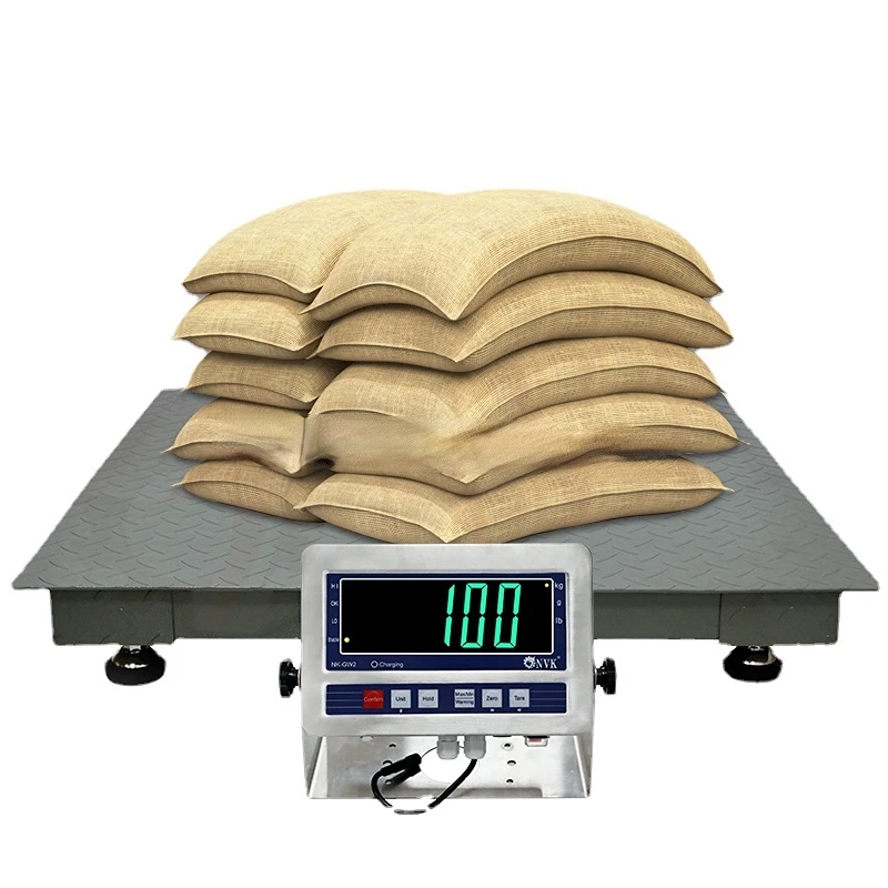 balance weighing electronic 3000kg platform scale portable separate 1m*1m 0.8m*0.8m platform scale