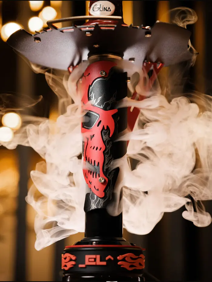 

El Bomber Apocalypse Hookah Shisha Set with Glass Vase Gift Packing European Style