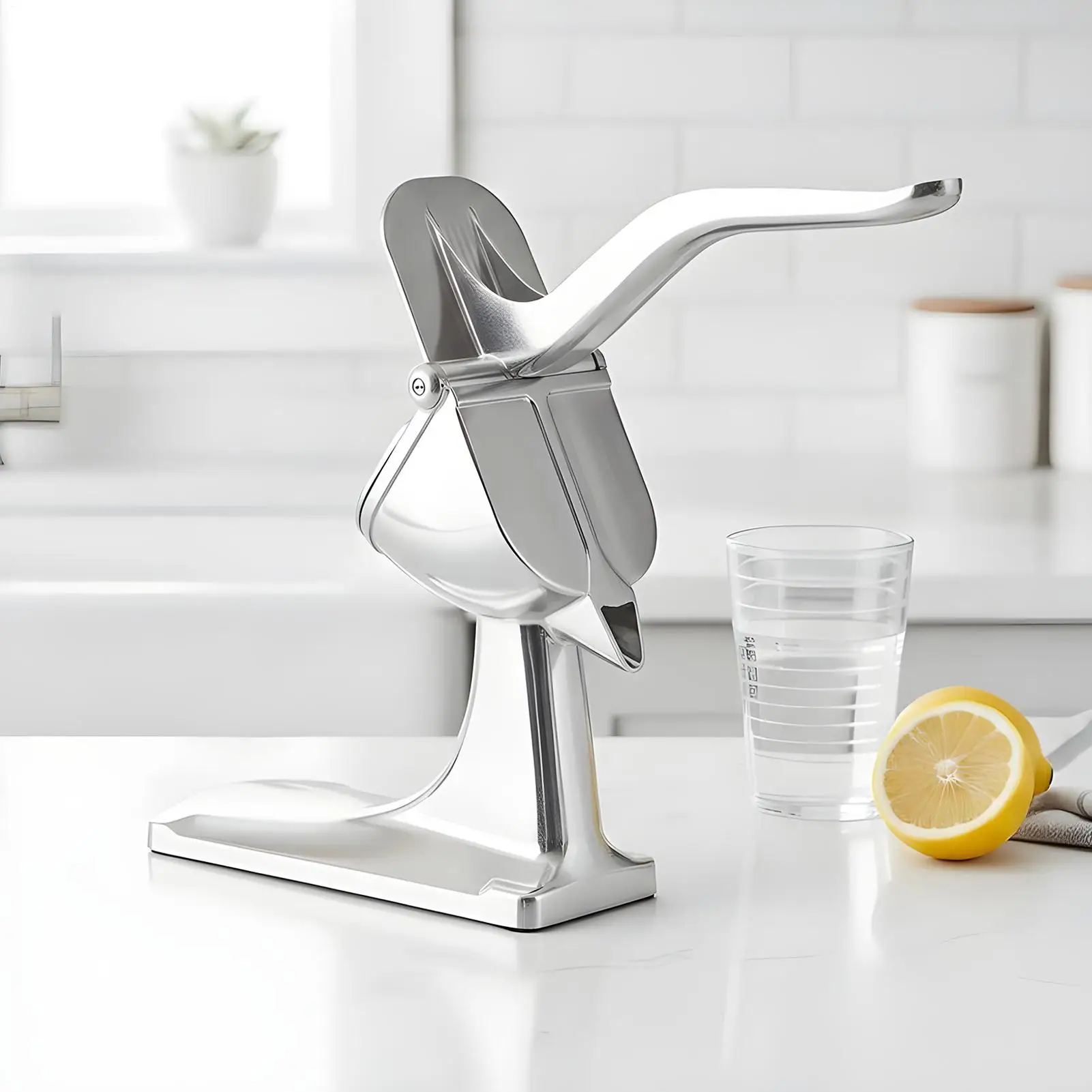 

Соковыжималка для лимона, ручной пресс для фруктов, экстрактор, нескользящая соковыжималка для цитрусовых для кухни, коммерческого дома, кемпинга, цитрусовых, лимона