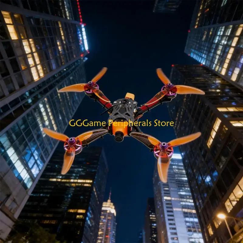 

U55B 51499 Precisions Engineered 5inch 3 Propellers Blade Optimized Aerodynamic Minimizes Vibration During Aerials Photography