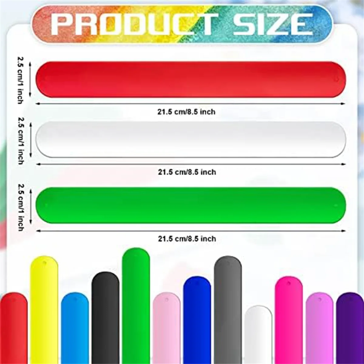 12Pcs Silicone Flip Wrapping Paper Holder Poster Holder Paper Roll Holder Stabilizer Slap Bands for Storage Organization