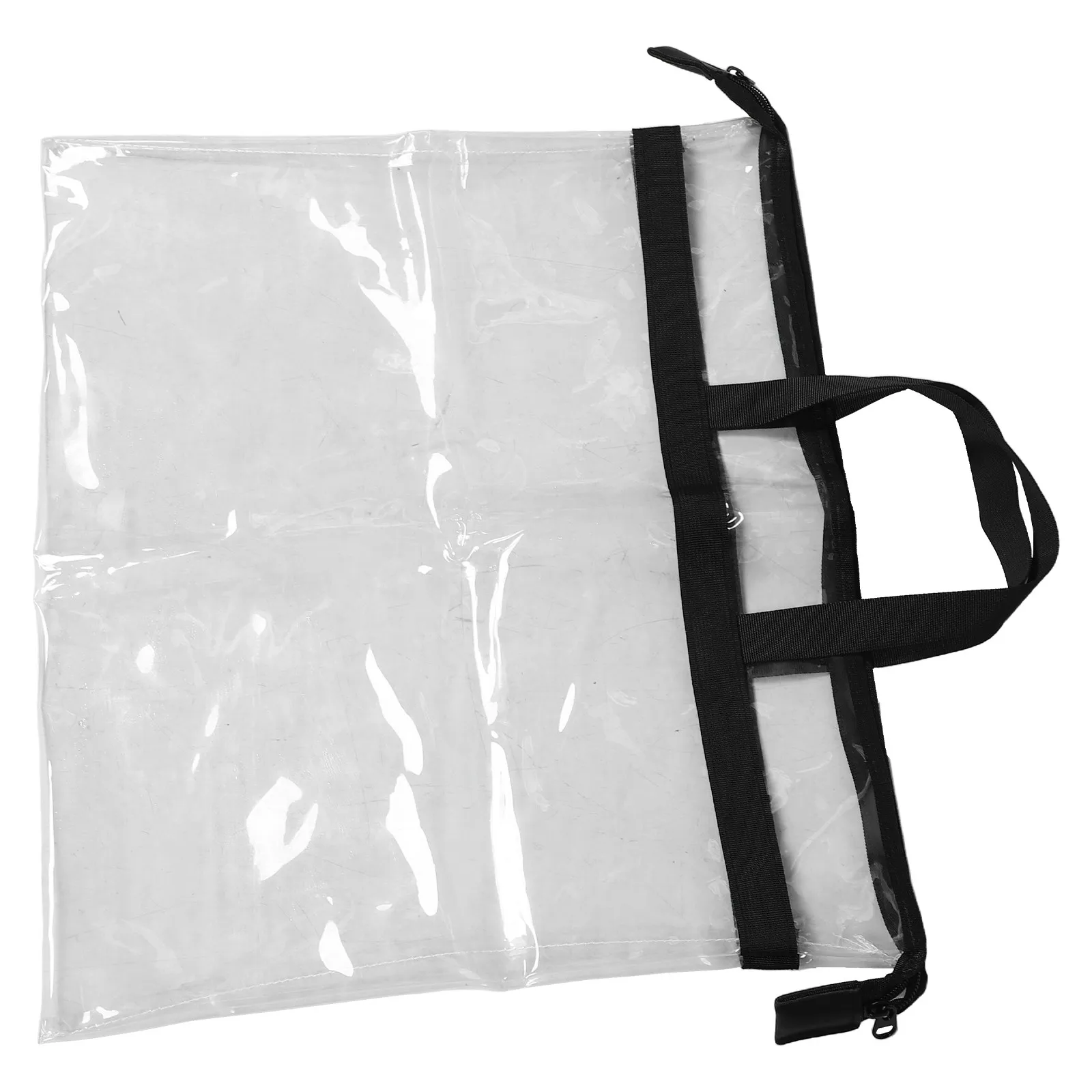 

Водонепроницаемая сумка для хранения большой вместимости, прозрачная, для одежды, плавания, пляжа, бассейна, улицы, прозрачный чехол 50x40 см, водостойкий