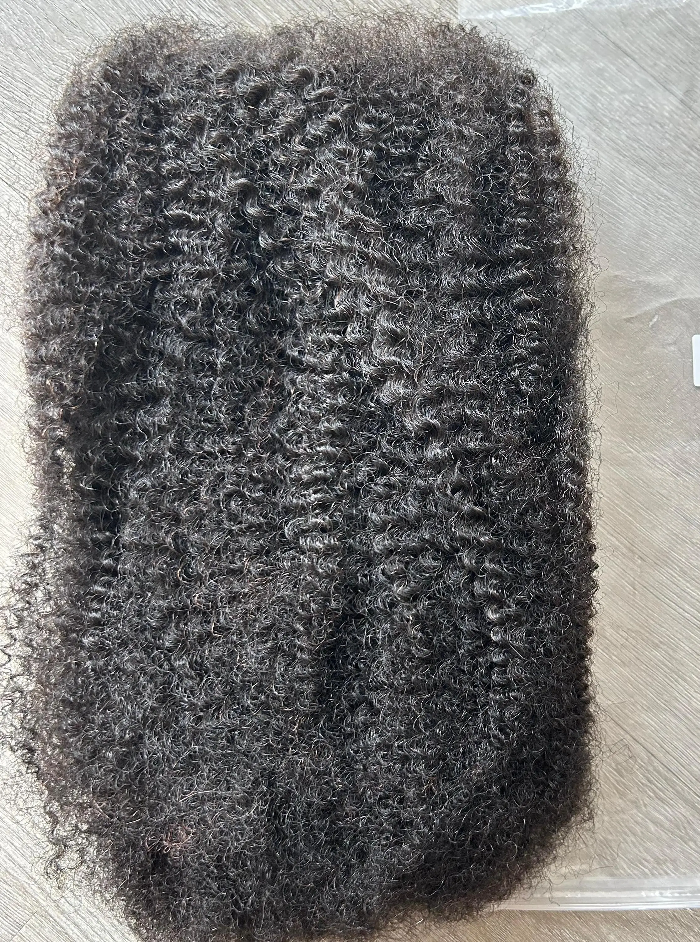 AHVAST Brazilian Afro Kinky Curly 4C Hair Bulk 50g/pack Boho Braidings Natural Black Human Hair Bundles