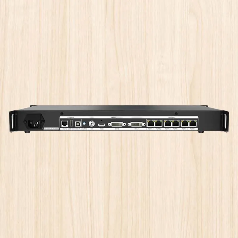 Colorlight X6-Videoprozessor, LED-Anzeige, vollfarbige Bühnenwerbung, großer Bildschirm, Master-Unterstützung, drei Bildschirme