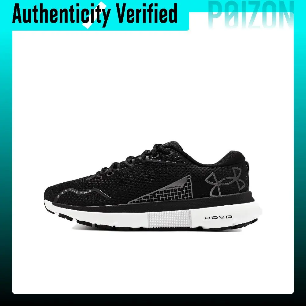 Under Armour HOVR Infinite Running Shoes Women's Low-top Black/White 3026550-002