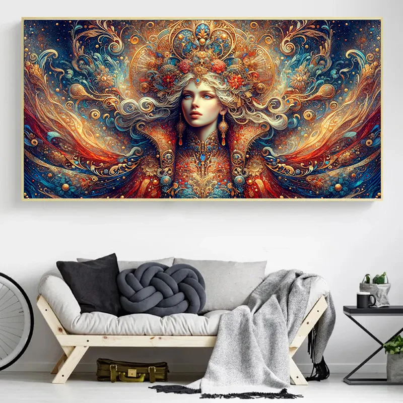 Greek Goddess DIY 5D Diamond Painting Large Size Mystical Woman New Full Mosaic Diamond Embroidery Sale Decor Gift