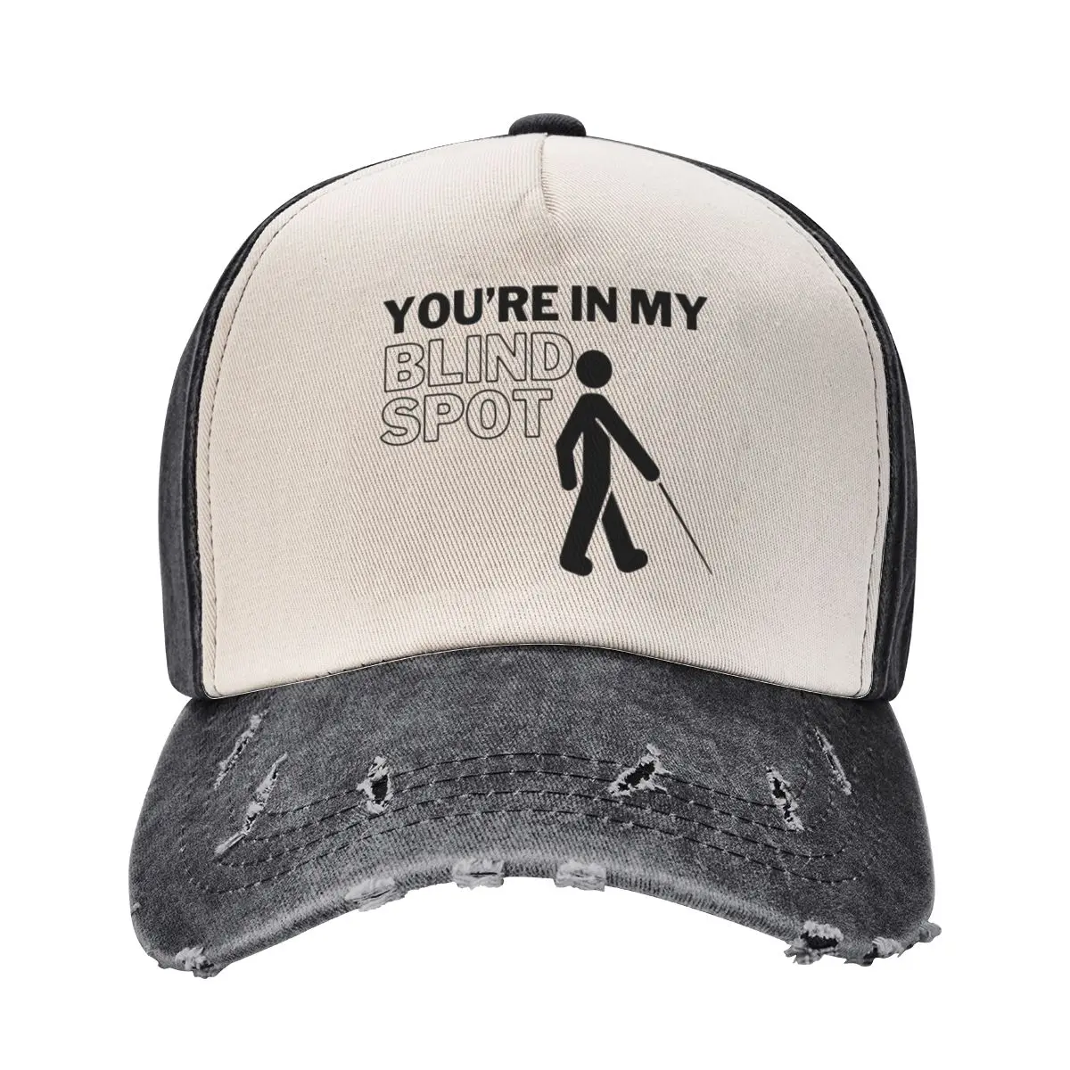 In My Blind Spot Funny Baseball Cap derby hat hard hat Luxury Brand Boy Child Women's