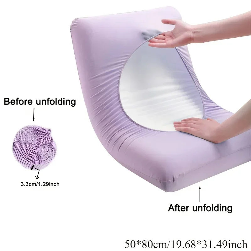 

2pcs Disposable Pillowcase Set, Dirt-Proof & Breathable, Universal Fit for Hotel, Beauty Salon, Travel - No Pillow Core Included