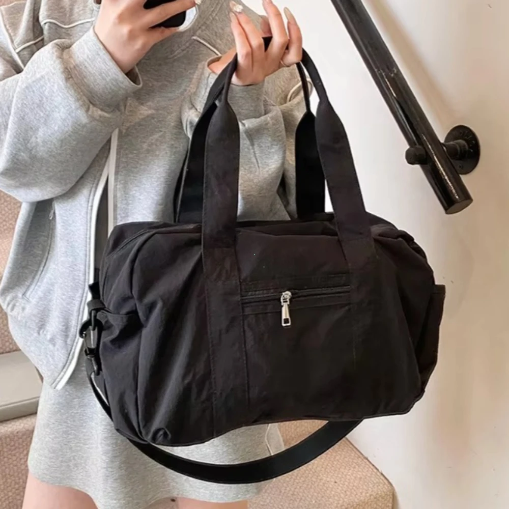

Waterproof Fitn Sports Bag Small Lightweight Portable Handbag Large Capaci Hanging Lage Carry-On Bag for Ort Trips Travel Bags