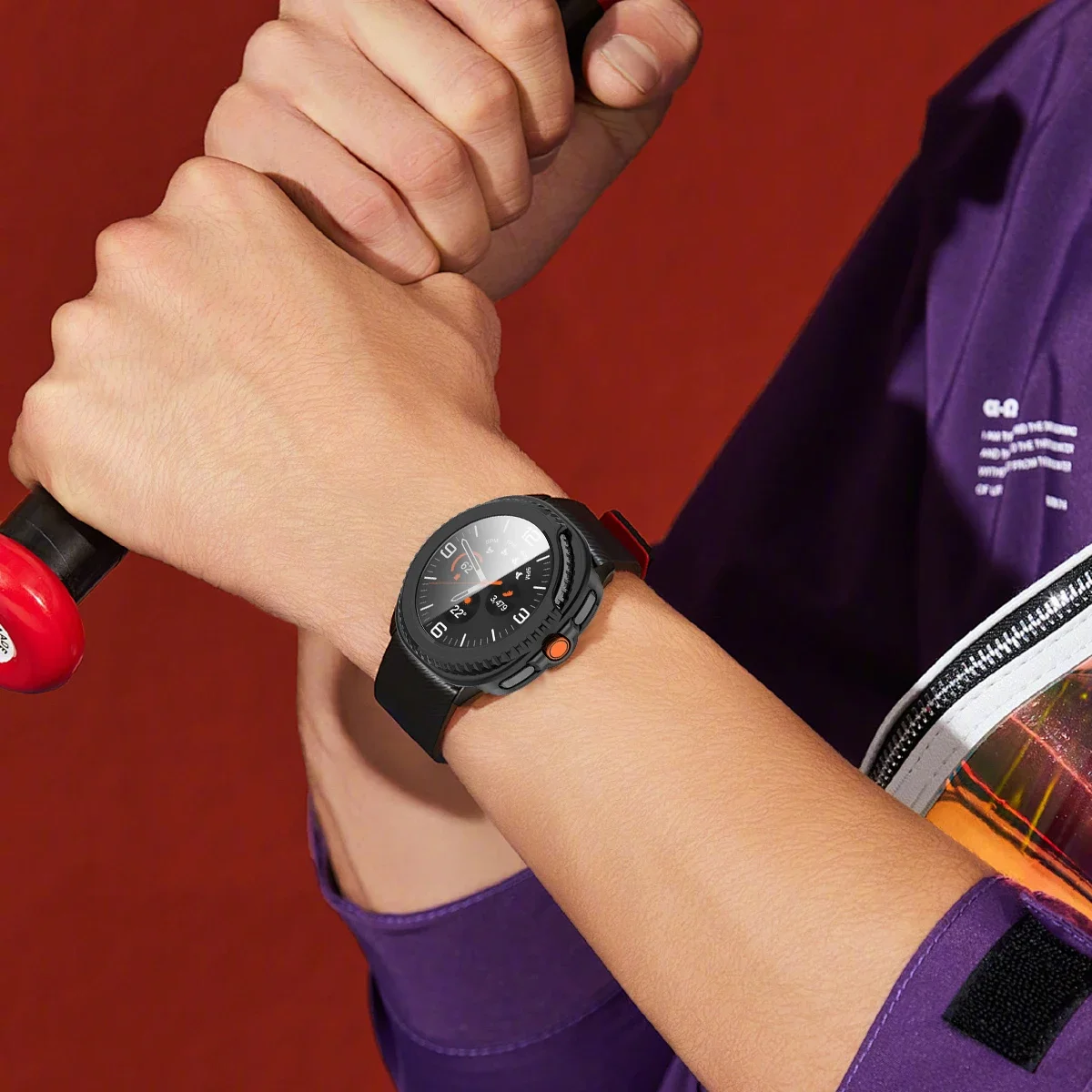 Vidro + capa para samsung galaxy watch 8 clássico 46mm 40mm 44mm protetor de vidro temperado para galaxy watch 8 ultra 47mm