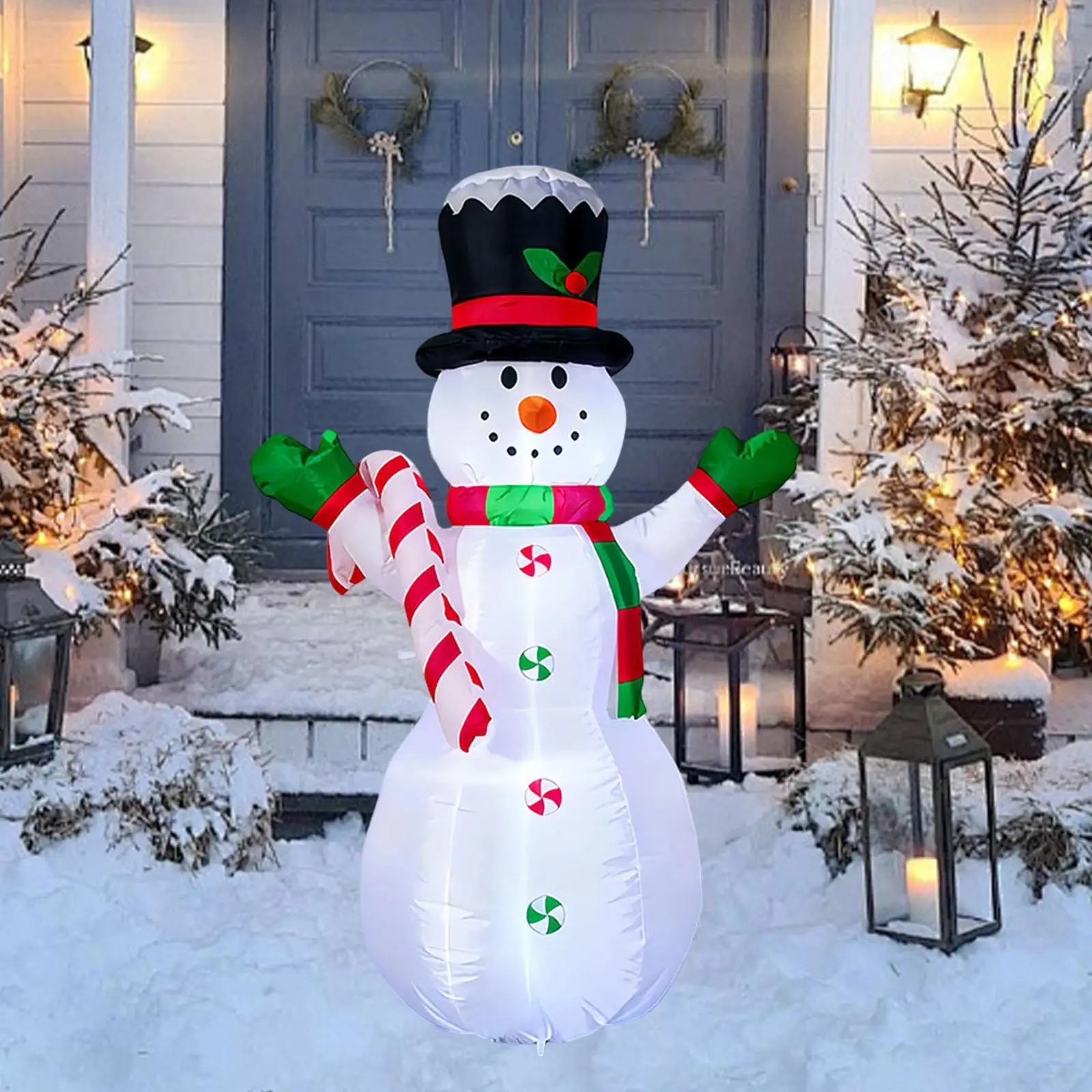 4 Ft Inflatable Sno… - image
