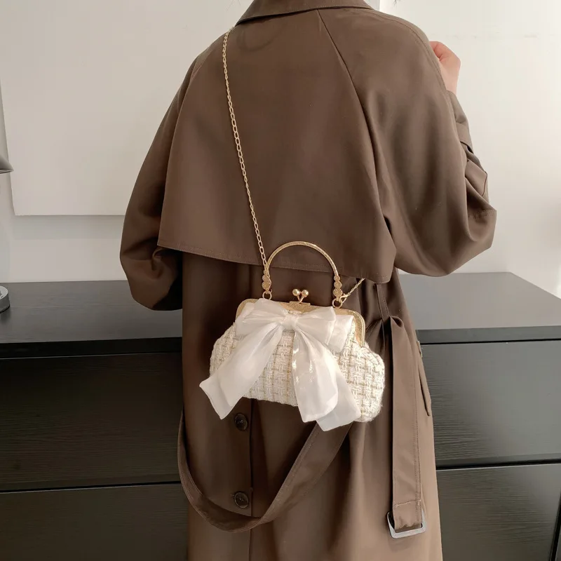 Hochwertige französische Mode Umhängetasche neue Achsel Umhängetasche ausländische Stil Handtasche Luxusmarke weibliche Umhängetasche