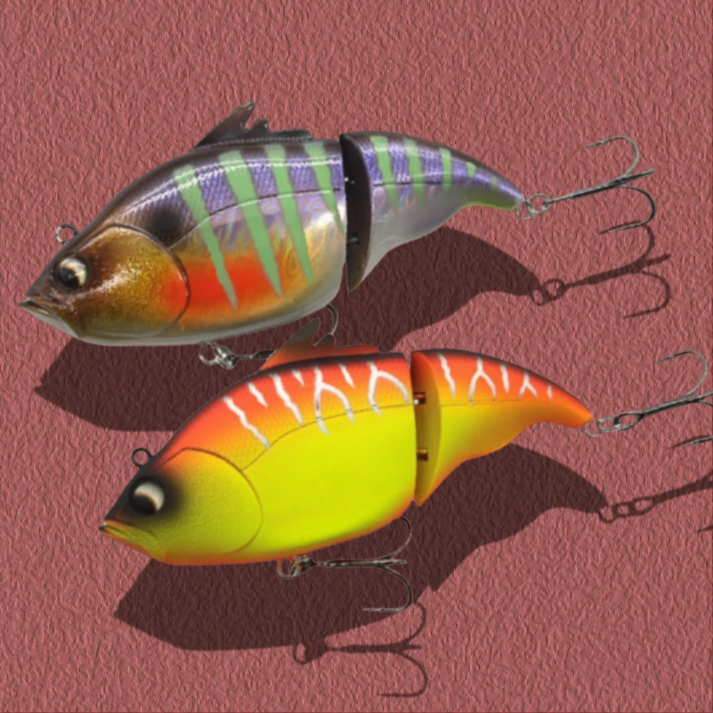 Vatalion صوتها الطعوم سويم 115 مللي متر 43 جرام الصيد السحر بطيئة غرق الإنزلاق الاصطناعي الصلب بالام الطعوم ل باس بايك سمك السلور