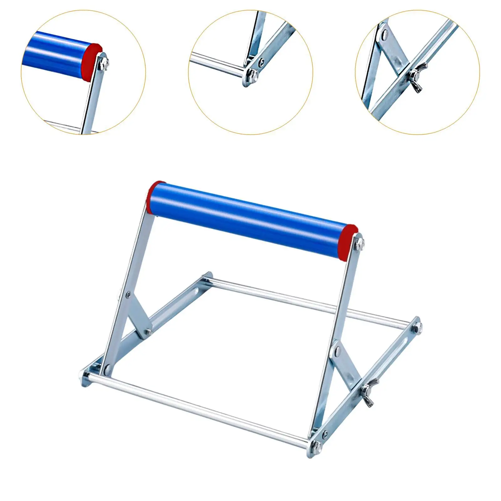 Cutting Machine Support Stand Metal Adjustable Height Workbench Holder Support Frame Scroll Saw Stand Bracket for Woodworking