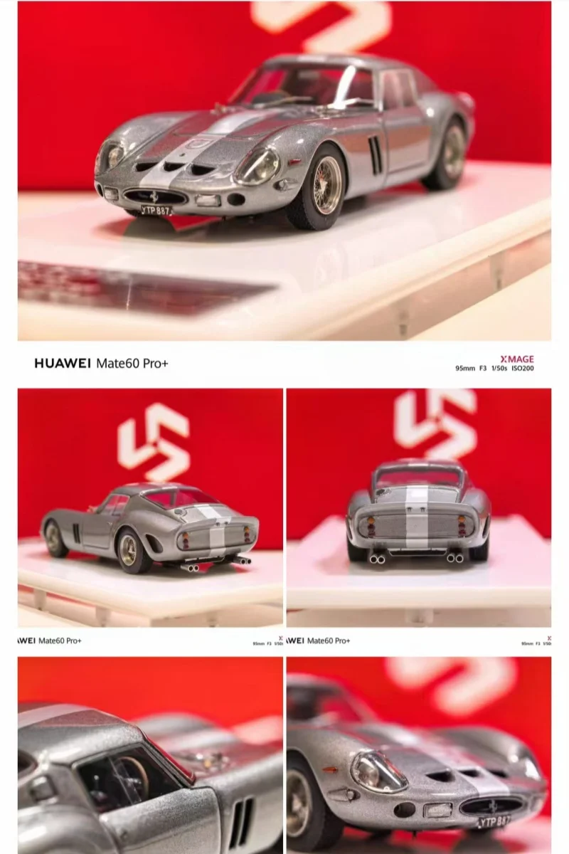 PGM 1/64 フェラーリ250GTO シルバー Ferrari 250 GTO Silver PGM