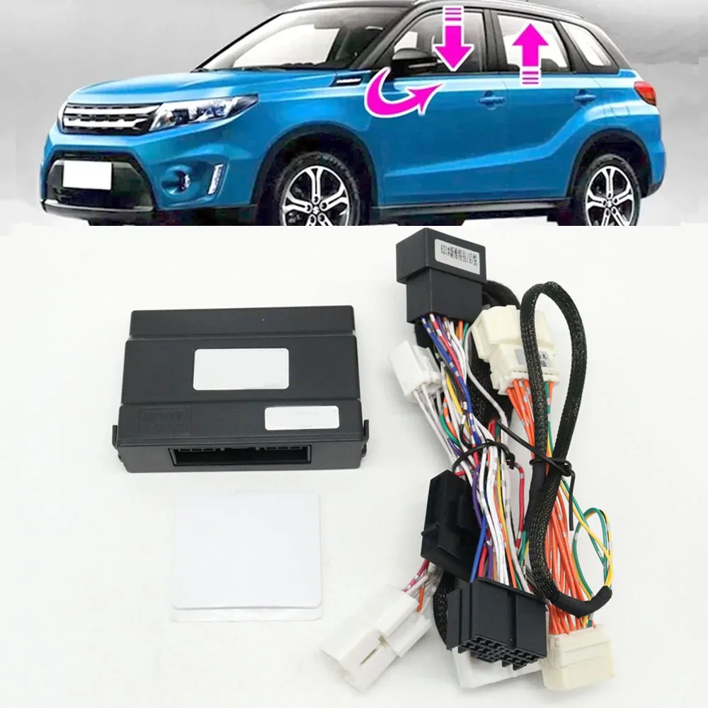 

Модуль автоматического открывания/закрывания электростеклоподъемников и складывания/раскладывания зеркал заднего вида для Suzuki Vitara Baleno 16-24, Ciaz 18-25