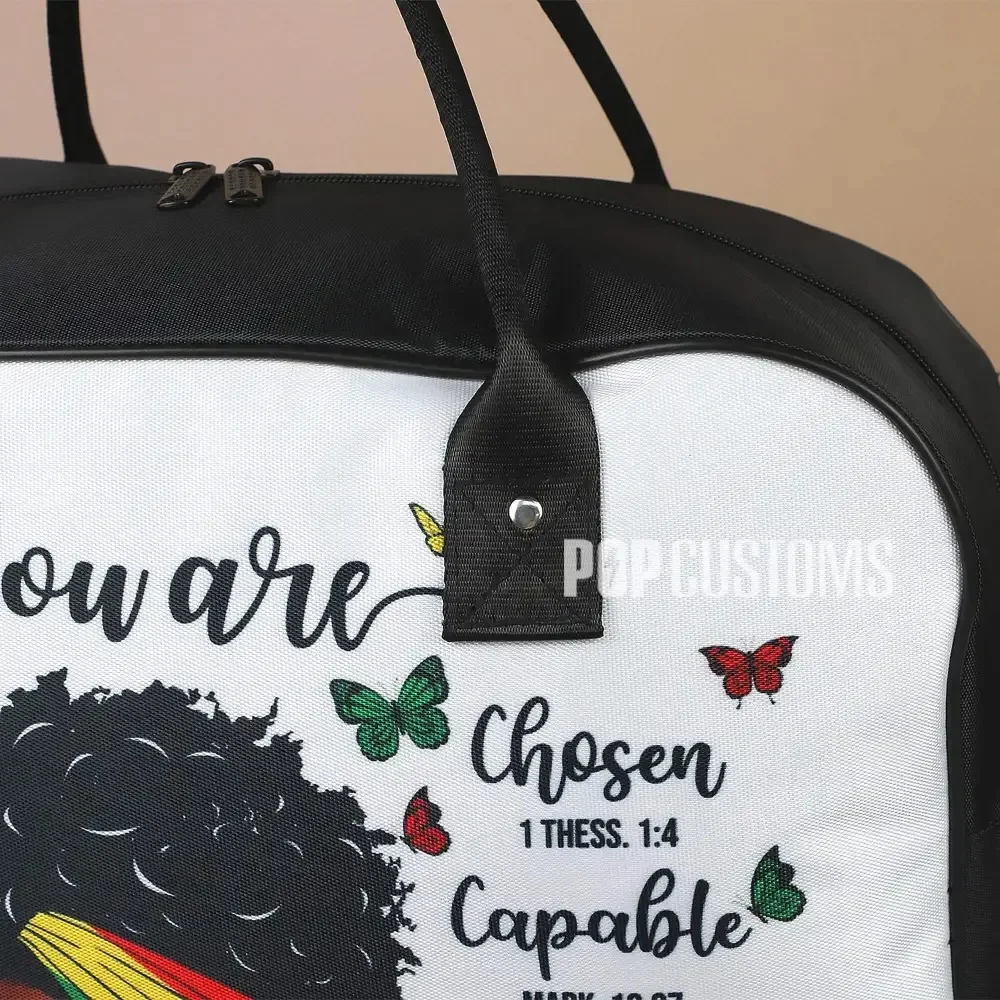 Nuevas bolsas de mano de nailon personalizadas con asa y correa para el hombro, cierre de doble cremallera para sesiones de gimnasio, viajes o almacenamiento en el hogar