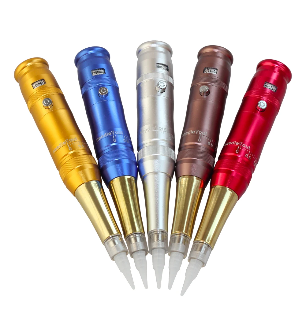 

D24 Tattoo Machine Tattoo Pen Permanent Eyebrow Lip Contour Pen Beauty Art Tattoo Gun Suitable for Beginners with Needles