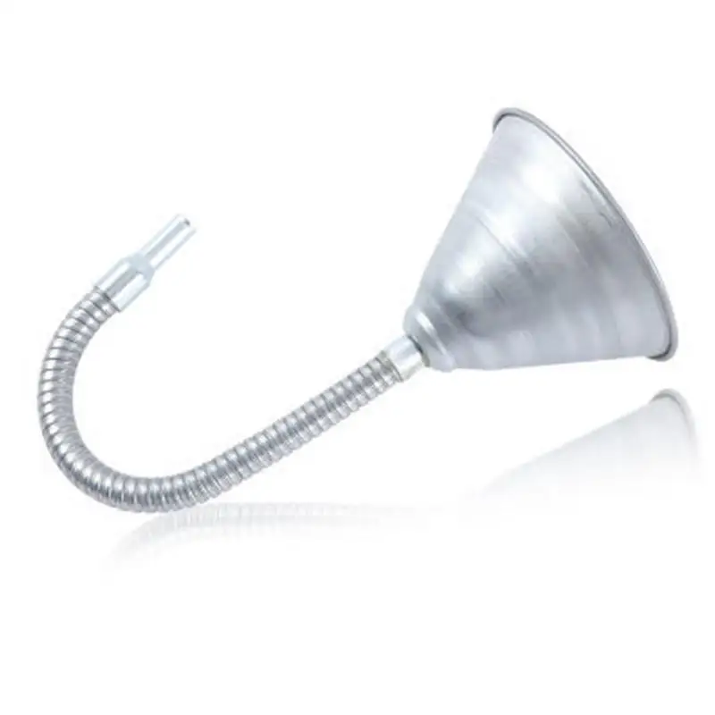

Oil Funnel with Strainer Screen Metal Funnel Long Neck Funnel Spout Funnel for Automotive Oils Vehicles Fuel Liquids