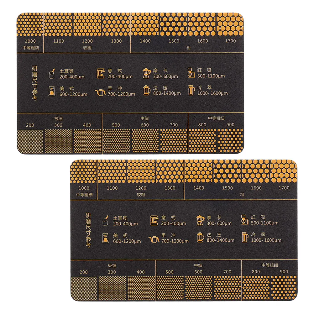 

Руководство по кофемолку, карта, эталонный измерительный инструмент для заваривания, измерительная линейка