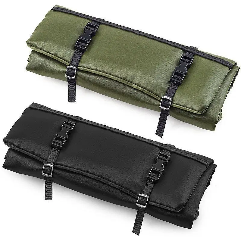 1/10 RCクローラーカーTRX4ディフェンダーブロンコAXIAL SCX10 RC4WD D90レイスジープTF2用シミュレートされた車の屋根寝袋/ダッフルバッグ