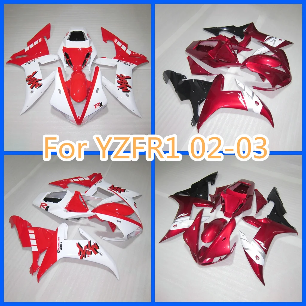 

Custom Bodywork For YAMAHA 2002 2003 YZF R 1 YZF-1000 YZF R1 YZFR1 02 03 Road Racing Fairing Kits Motorcycle Body Rebuild