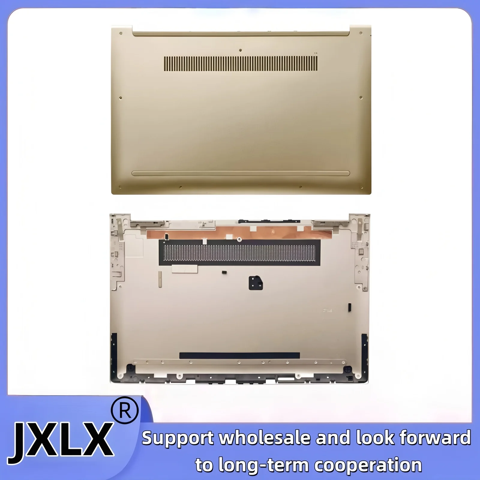 JXLX ®   جديد لينوفو اليوغا 81TC C740-14IML محمول LCD الغطاء الخلفي الغطاء العلوي/غطاء Palmrest/غطاء قاعدة سفلي AM1FG000210 5CB0U43927