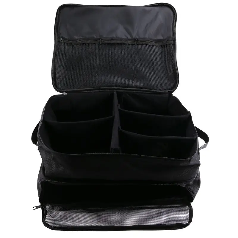 

Органайзер для багажника AEF6-Golf с отделением для обуви, водонепроницаемый ящик для хранения в багажнике автомобиля для гольф-аксессуаров