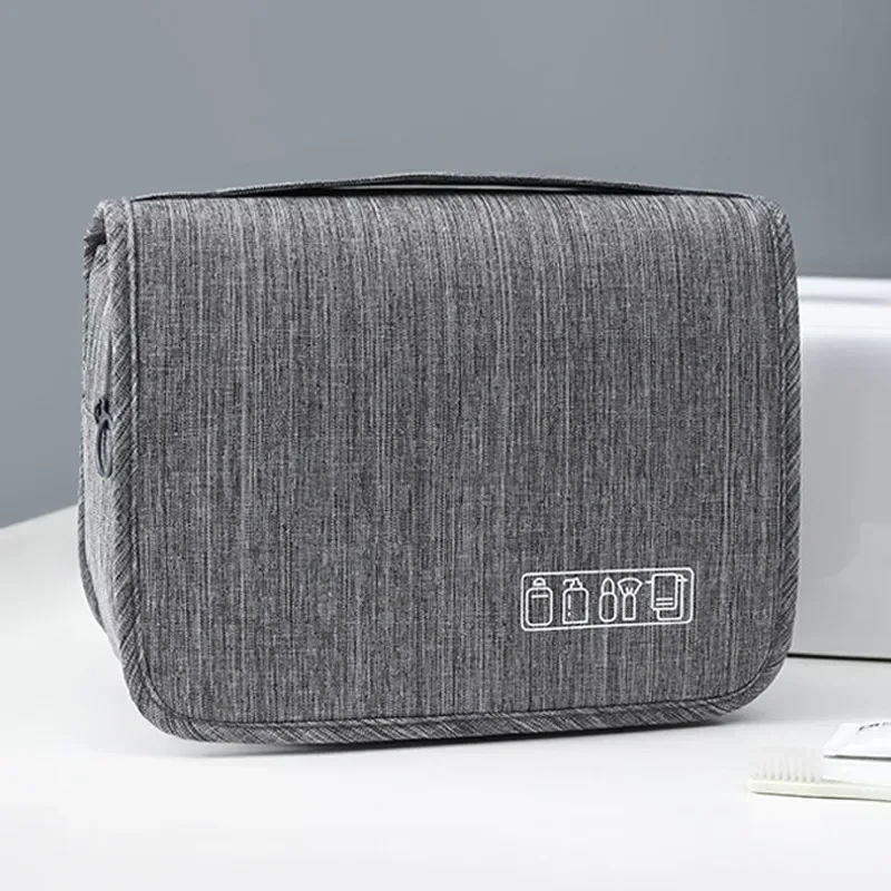 New cationic hook washing bag hanging scrub dry-wet separation storage bag cosmetic bag travel cosmetic