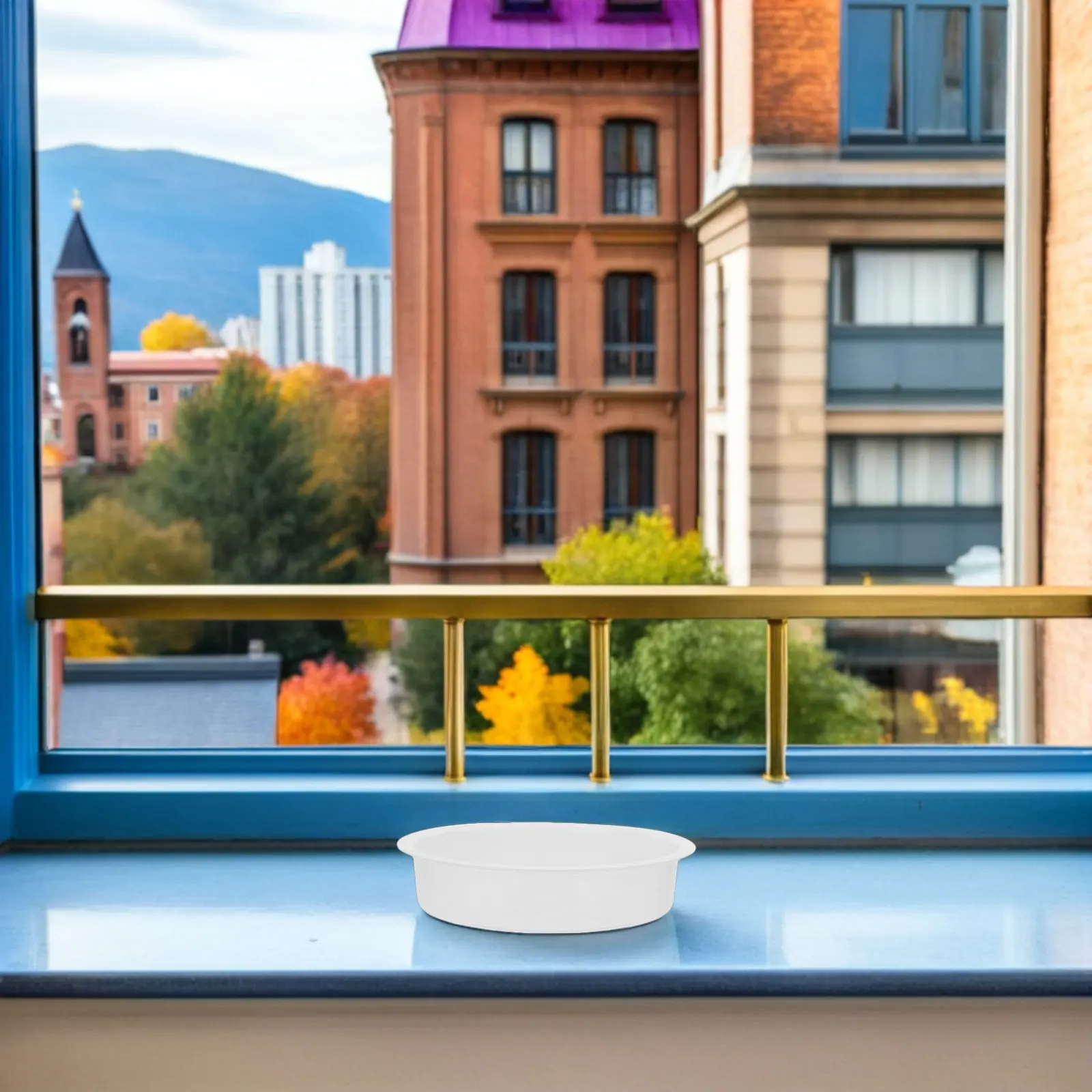 

Набор из 6 пластиковых круглых чаш для птиц: поилка-лоток для птиц для сада, патио, уличного использования, для колибри, маленьких птиц