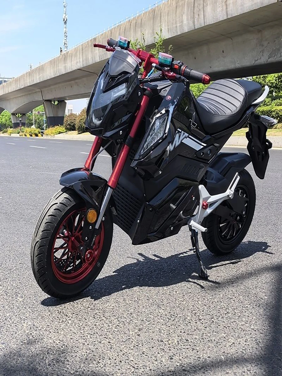 AliExpress NONE Long Range 65km Electric Motorcycle - Fast Adult Electric Motorcycle & Off-Road Dirt Bike with Lead-Acid Battery