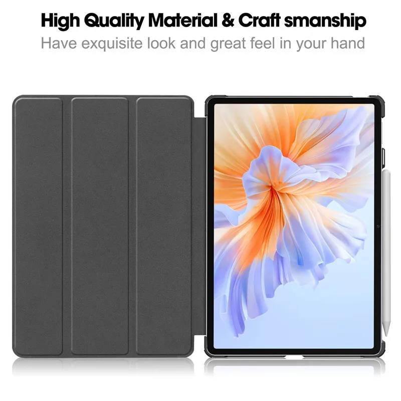 Dreifach Faltbare Hülle für Honor Pad V9 11,5 Zoll mit Auto-Wach-/Schlaf-Funktion Stoßfeste Kunstleder-Abdeckung für Huawei – Detail 5