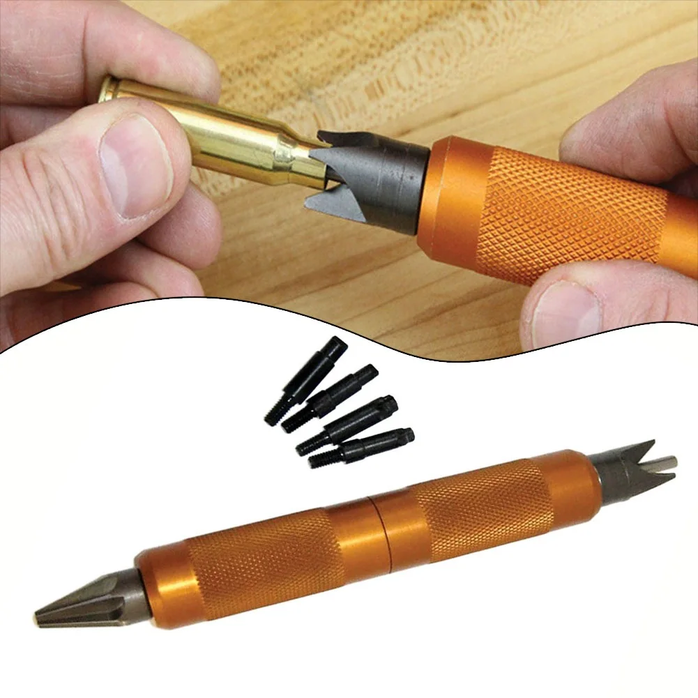 

Case Chamfer Deburring Tools Primer Pocket Cleaners Reamers For Removing Crimps Mantle Scraper Workshop Equipment Power Tools