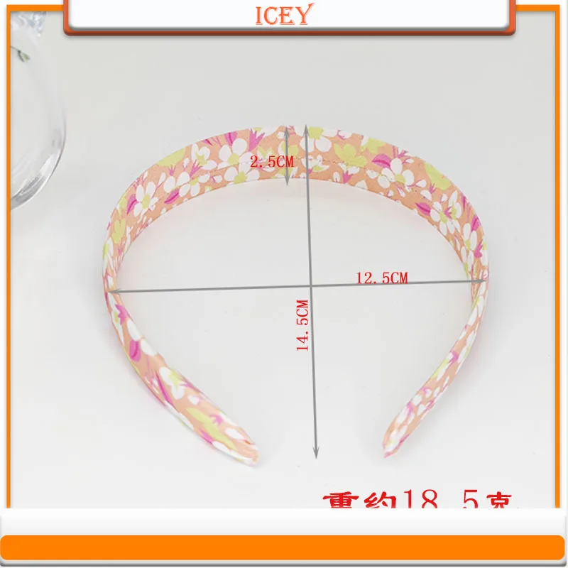 1pc 2.5cm Headbands Face Wash Makeup Hairpin Headwear Floral Scrunchie Hair Accessories