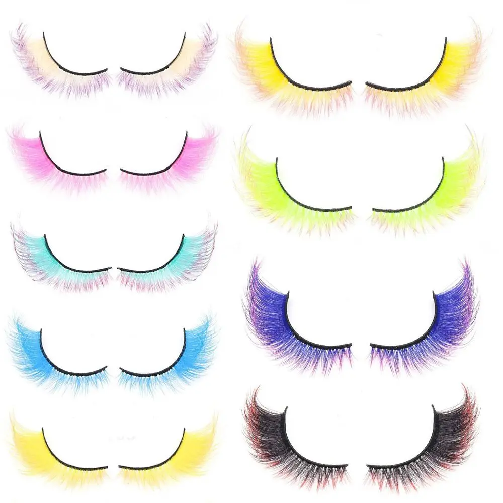 3D Cat Eye Cat Eye Lashes Thickness Volume Lashes Faux Mink Hair Long Natural Faux Mink Hair Eye Lashes Eyelash Extension