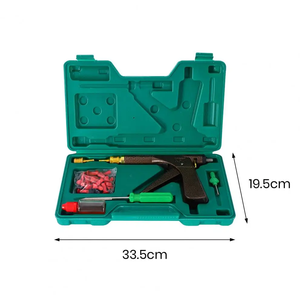 Reliable Tubeless Tire Repair Tools Universal Tubeless Tire Repair Kit for Cars Motorcycles Trucks Easy to Use for Permanent