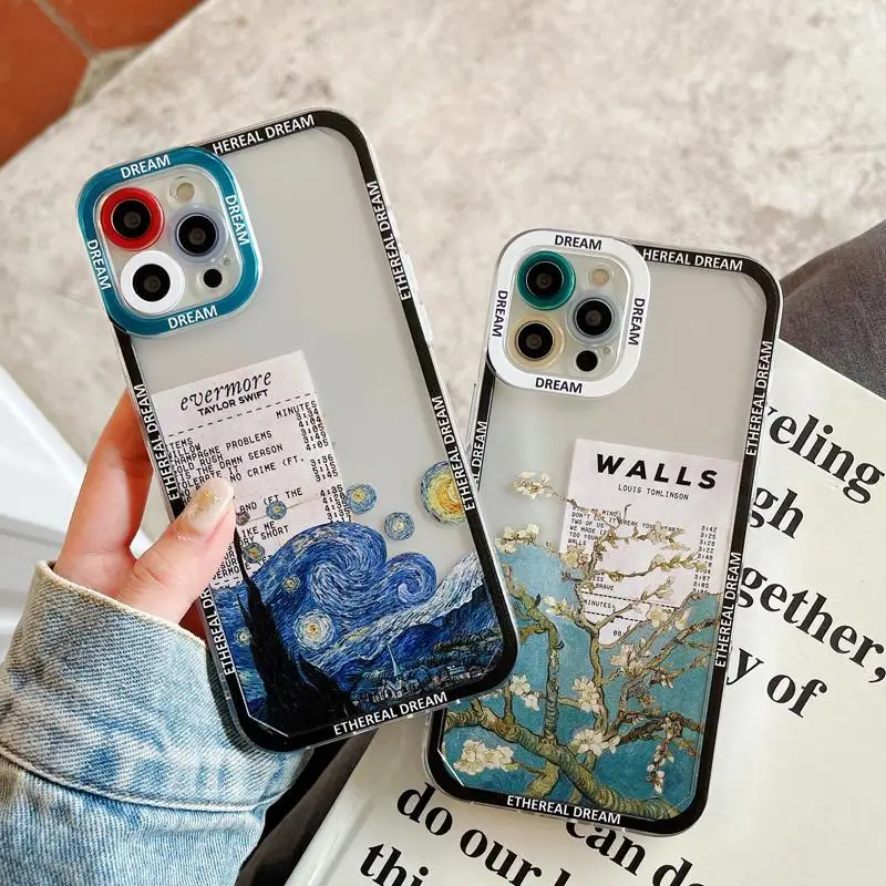 Starry Night Case For Xiaomi Redmi Note 12 4G 11 10 9 Pro 9S 8 12S 11S POCO F3 Couqe Redmi 12 12C 13C A1 A2 Plus 9A 9C 10C 9T