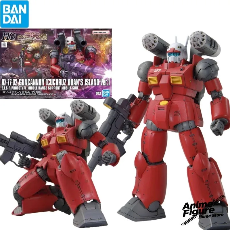 

100%Original in Stock Bandai HG1/144 RX-77-02 GUNCANNON (CUCURUZ DOAN'S ISLAND VER.) Anime Character Assemble Toy Collection