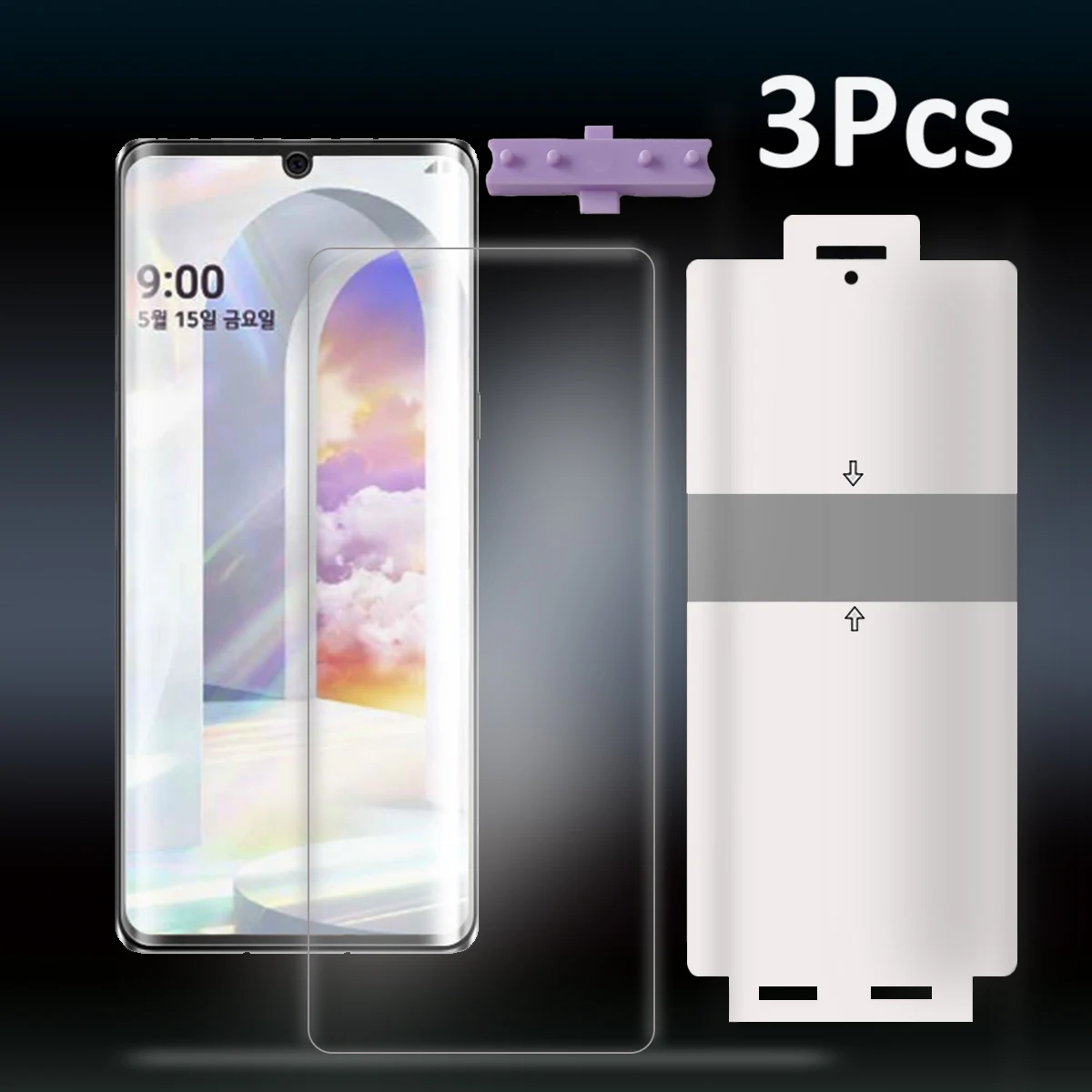3Pcs Tpu Hydrogel F… - image