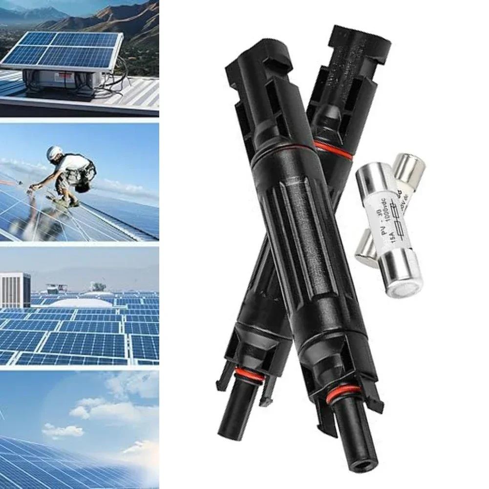 Solar Fuse Holder Set With PC/PPO Solar Fuse Holder Ensures Long-lasting Durability / Resistance To Environmental Factors